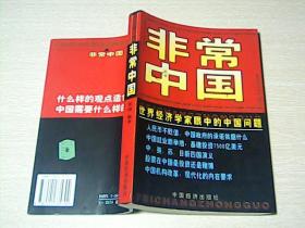 非常中国——世界经济学家眼中的中国问题