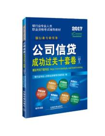 2017-公司信贷成功过关十套卷-银行业专业实务-中级.初级适用