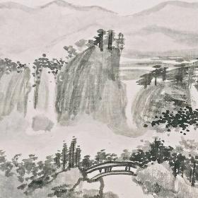 大来文化 邱六言 真迹字画 当代水墨大师 知名画家作品 收藏国画宣纸包邮00179