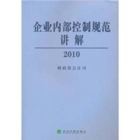 企业内部控制规范讲解2010