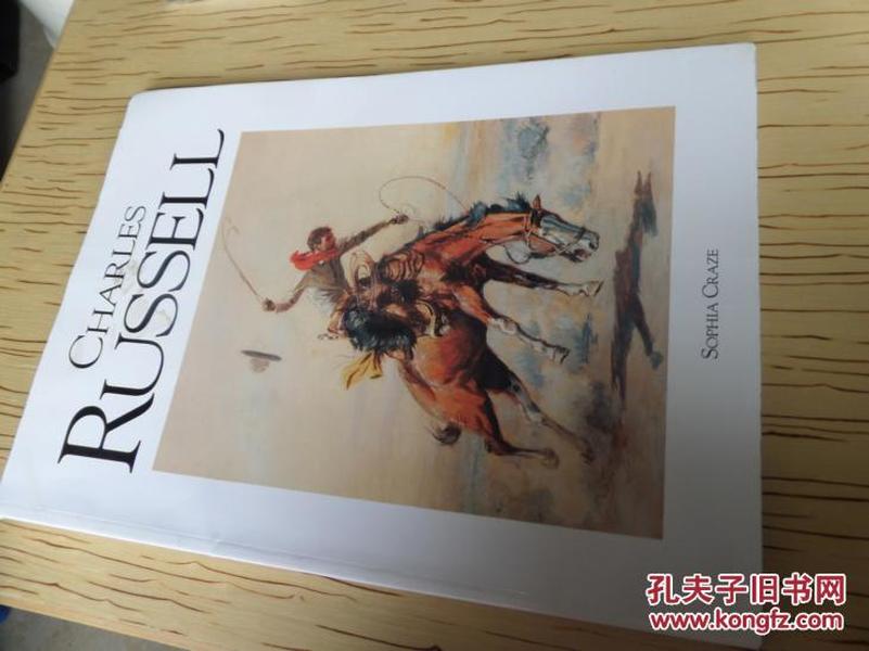 《CHARLES RUSSELL》精装大画册 书如图