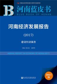 河南经济发展报告（2017）：建设经济强省