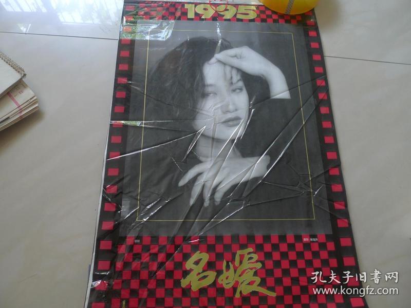 1995年塑纸美女挂历 全年十二张 [名媛]