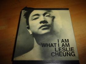 音乐碟--张国荣 I AM WHAT I AM LESLIE CHEUNG----正版, 光盘3张-原包装,内含写真歌词册等--二手东东,品以图为准