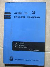 GUIDE TO 2 ENGLISH GRAMMAR（英语口语语法）