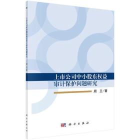 上市公司中小股东权益审计保护问题研究