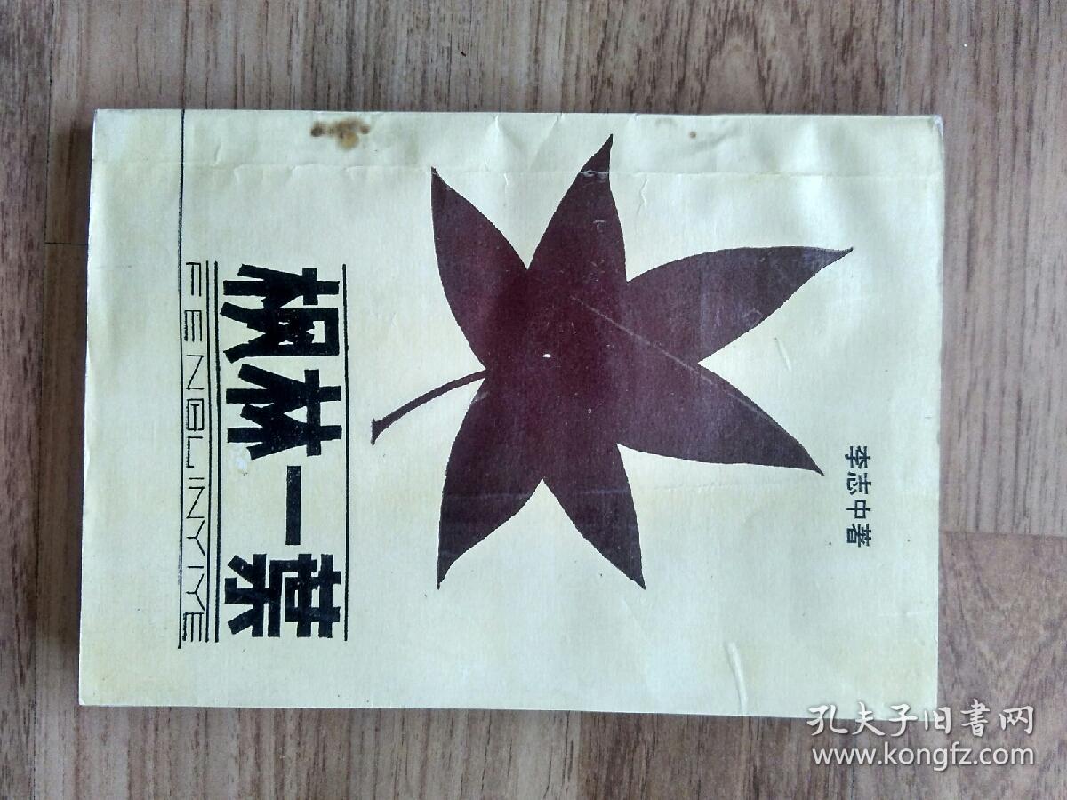 楓林一葉 李志中著