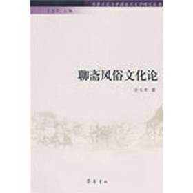 齐鲁文化与中国古代文学研究丛书：聊斋风俗文化论