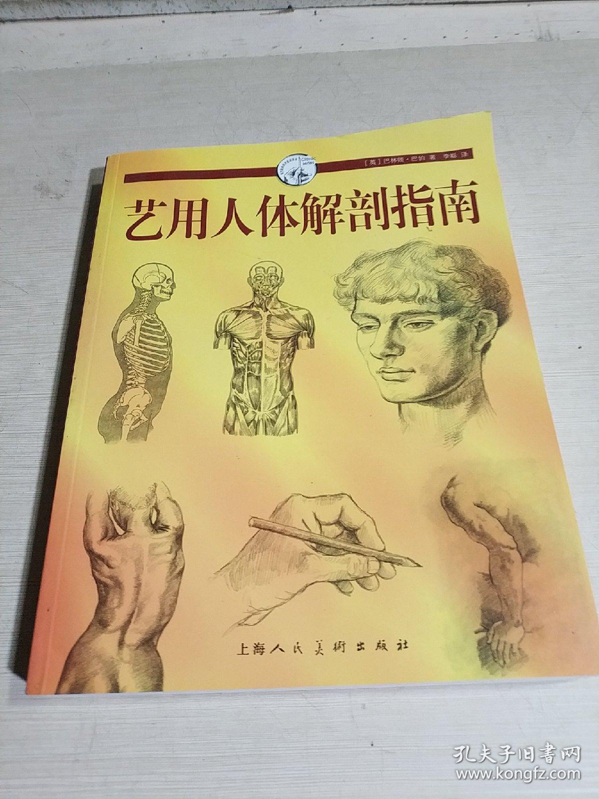 艺用人体解剖指南（一版一印） ,,