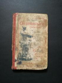 grammaire enfantine（品差，陈定民先生签名藏书，有钤印，内有字迹写划）