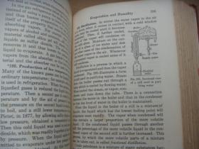 PHYSICS FOR SECONDARY SCHOOLS 〈高中物理〉 美国1932年 英语原版，布面精装大32开736页，插图丰富