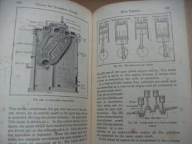 PHYSICS FOR SECONDARY SCHOOLS 〈高中物理〉 美国1932年 英语原版，布面精装大32开736页，插图丰富