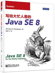 写给大忙人看的Java SE 8