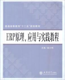 高等院校经济管理类“十一五”划划教材：ERP原理、应用与实践教程