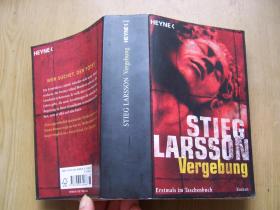 HEYNE STIEG LARSSON Vergedung  海因斯蒂格拉森 (推理小说) 【德文原版】32开.品相好.【外文书--16】