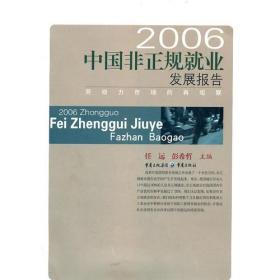 2006中国非正规就业发展报告：劳动力市场的在观察