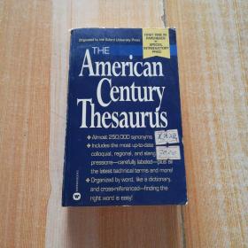 The American Century Thesaurus【英文原版，by Laurence Urdang】