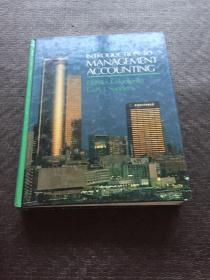 EIGHTH EDITION Introduction to  Management  Accounting  英文版 精装 书品如图 避免争议