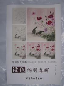 原大版设色锦羽春晖 杨柳青8开 9787554706411