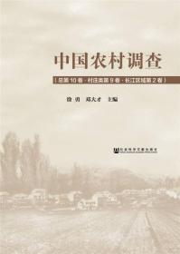 中国农村调查·总第10卷·村庄类第9卷·长江区域第2卷