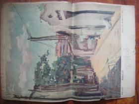 76 老画：风景（油画） 万锦襄女士作（38*26cm）