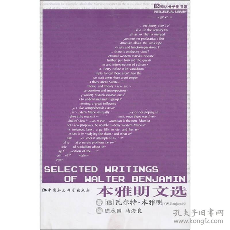 知识分子图书馆 本雅明文选