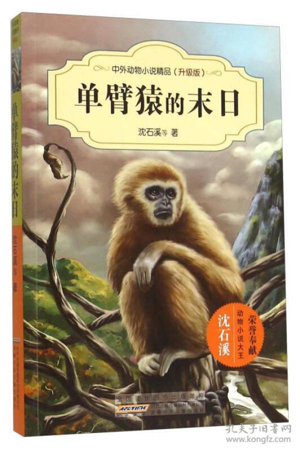 单臂猿的末日升级版 沈石溪 安徽少年儿童出版社 9787539786681