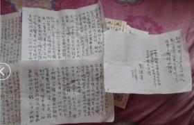 中国美术家协会中国重彩画研究会副会长，首都师范大学美术学院副教授 郭继英-手稿 2010年7月
