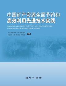 中国矿产资源全面节约和高效利用先进技术实践 专著 国土资源部矿产资源