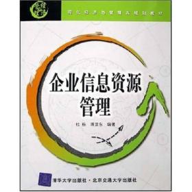 现代经济与管理类规划教材：企业信息资源管理