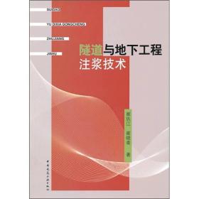 (正版现货)隧道与地下工程注浆技术