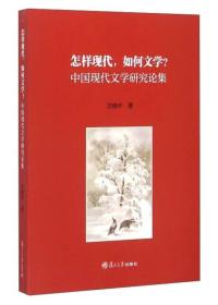 怎样现代，如何文学？ 中国现代文学研究论集