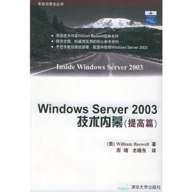 系统与安全丛书:Windows Server 2003技术内幕（提高篇）