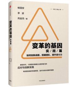 变革的基因(实践篇)/如何创新战略.搭建团队.提升战斗力