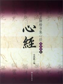 赵孟頫楷书集心经 放大本