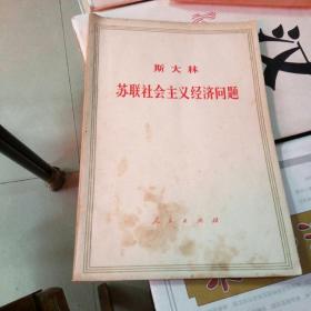 苏联社会主义经济问题