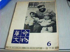 革命文物1979年第6期