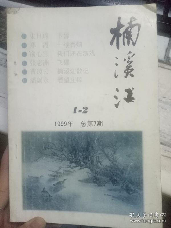 《楠溪江 1999年1-2 总第7期》楠溪江散记、看望庄稼、瓯江渔话、如何在理性密林中走失、诗歌修辞简论、冷秋的夜思、铜版画....