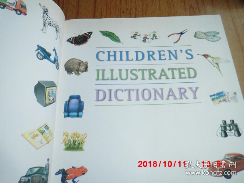 CHILDREN'S LLLUSTRATER DICTIONARY