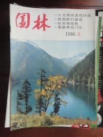 园林双月刊1986-6(收藏用)Y-13