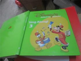 Disneys World of English（sing Along! 英文原版大16开 精装本）