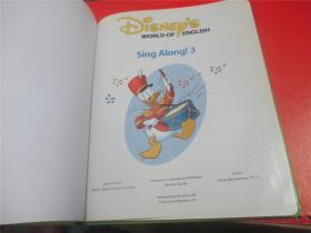 Disneys World of English（sing Along! 英文原版大16开 精装本）
