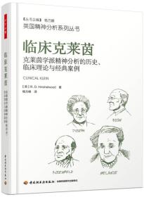 万千心理▪临床克莱茵：克莱茵学派精神分析的历史、临床理论与经典案例