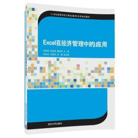 excel在经济管理中的应用 大中专理科计算机 杨丽君 等 主编