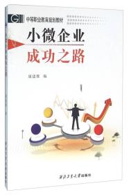 小微企业成功之路 专著 康建雄编 xiao wei qi ye cheng gong zhi lu