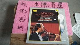 MOZART VIOLIN CONCERTOS   大光盘 全新未开封