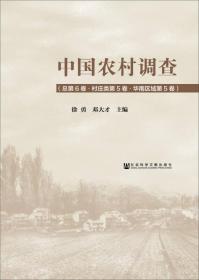 中国农村调查（总第6卷·村庄类第5卷·华南区域第5卷）