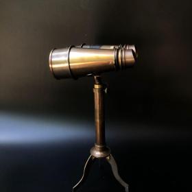 纯铜三足 望远镜