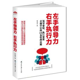 左手领导力 右手执行力--领导要稳，执行要狠 卓越中层的15条管理法则