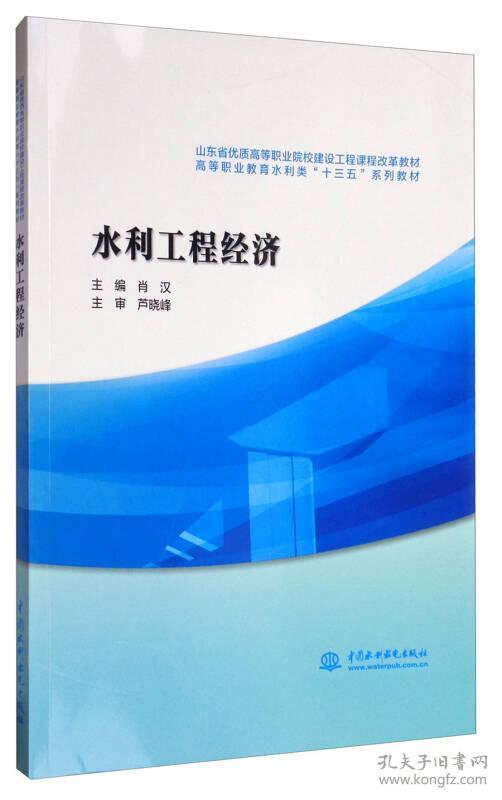 水利工程经济 大中专理科水利电力 肖汉 主编